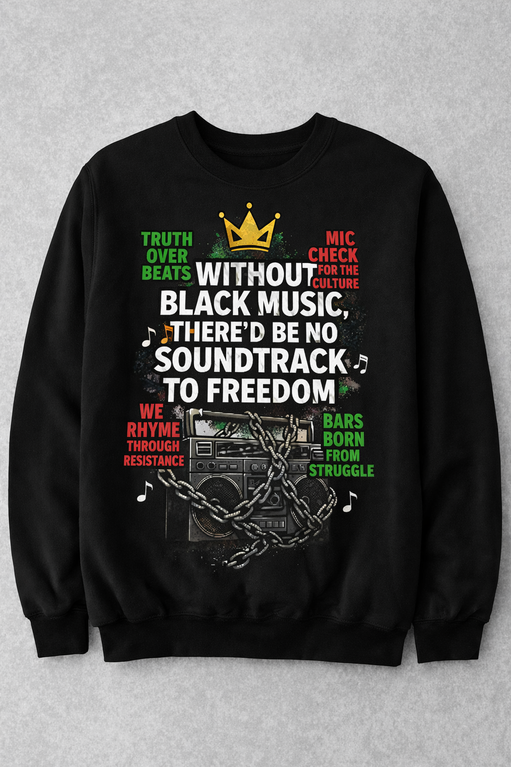 "Soundtrack to Freedom" Apparel