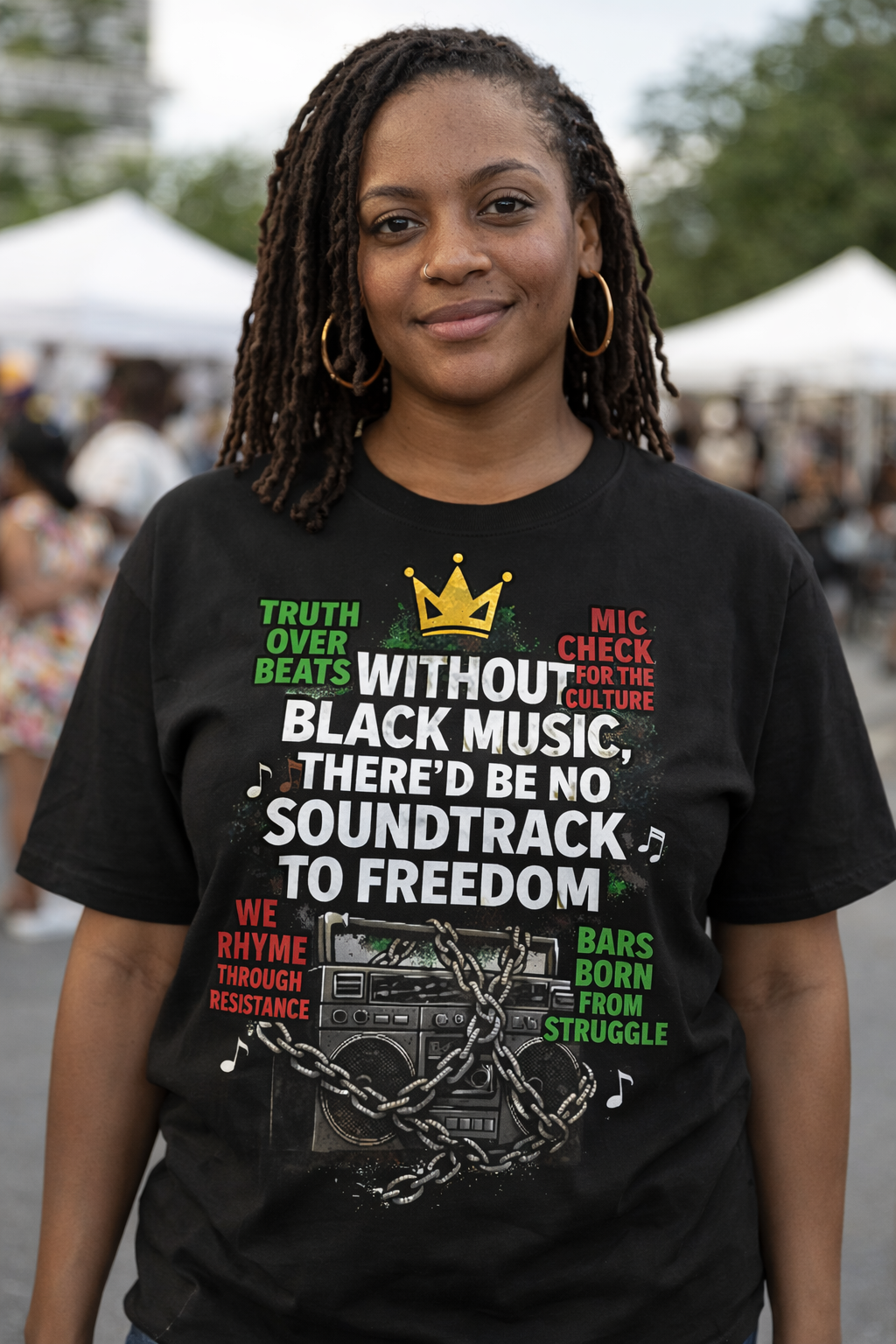 "Soundtrack to Freedom" Apparel