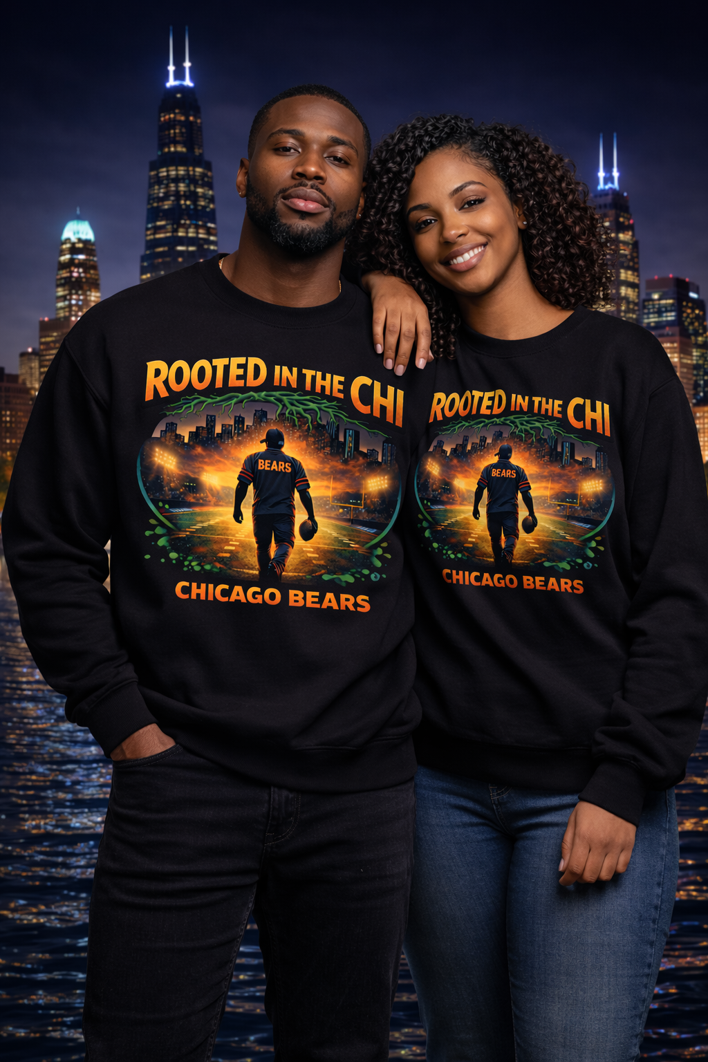 “Rooted In The Chi”Chicago Bears Apparel