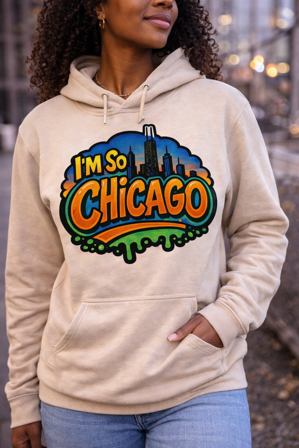 "I'm So Chicago" Statement Apparel